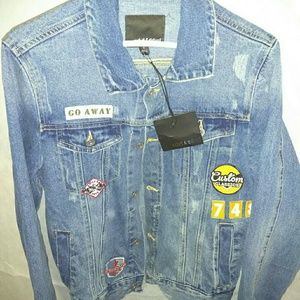 Brand new jeam jacket with tags